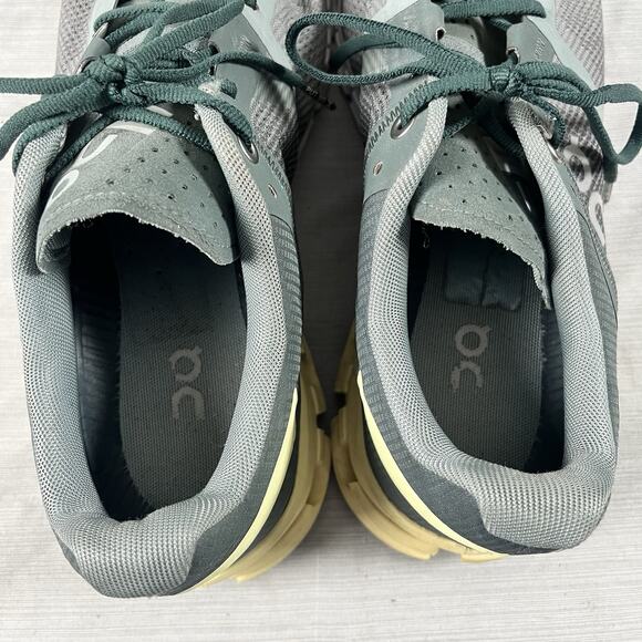 On Running Cloudflow Women’s Size 8 Running Shoes Forest Green Jogging Sneakers - Picture 5 of 7